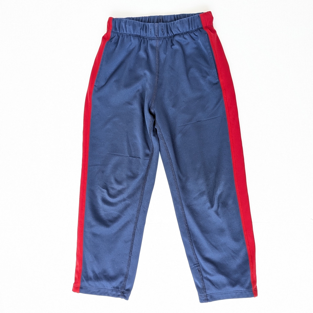 Hanna Andersson Blue and Red Kids Track Pants 130